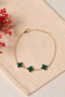 Heliophilia Silver Conjunto de Collar y Pulsera Dorado